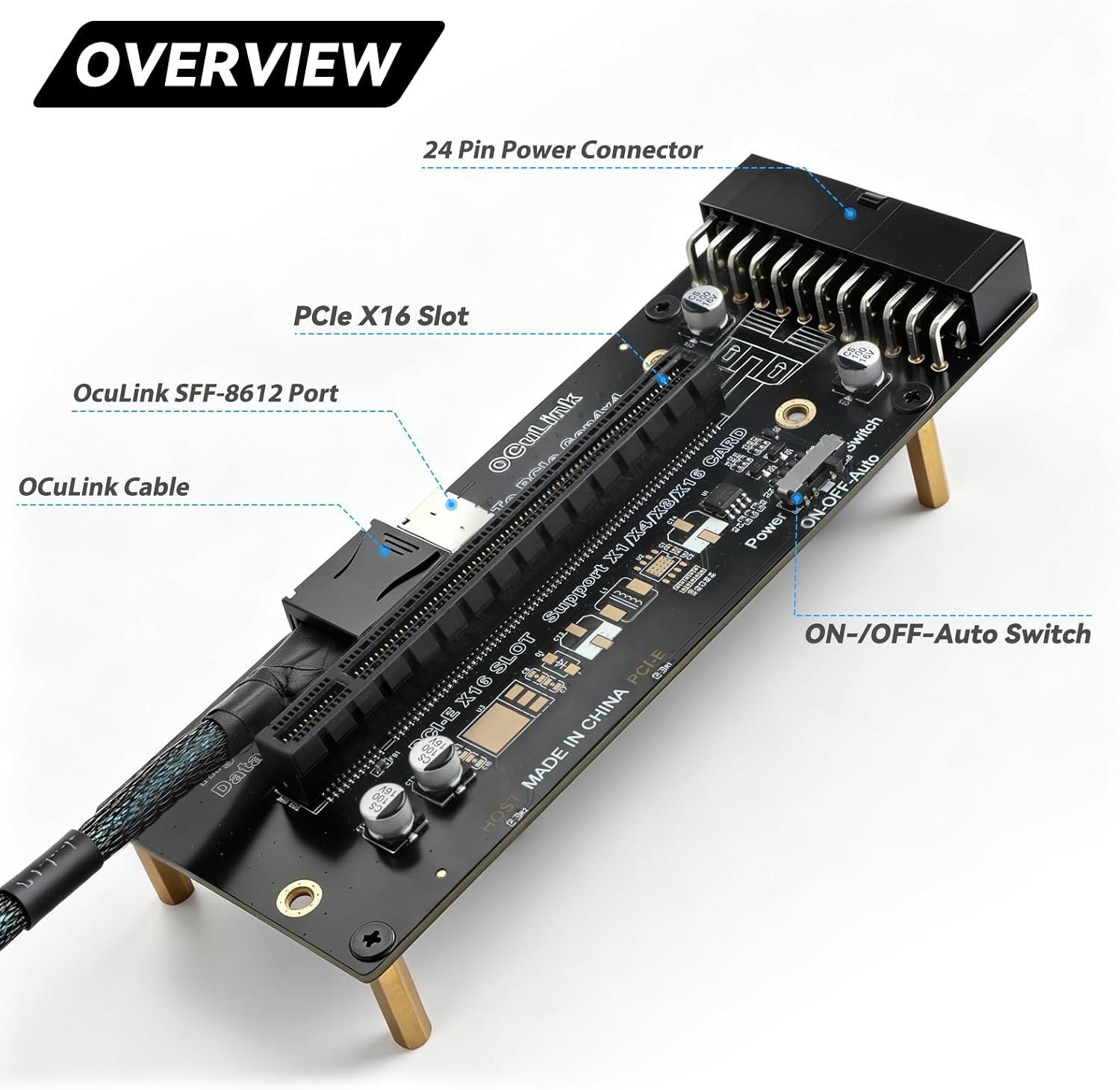 Adapter OCuLink PCIe 4.0 X4 64 – Oculink Egpu Mini Pc recenzja i cena